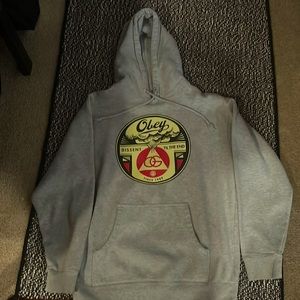 Older obey hoodie. Worn a lot but in good condition. Very comfy